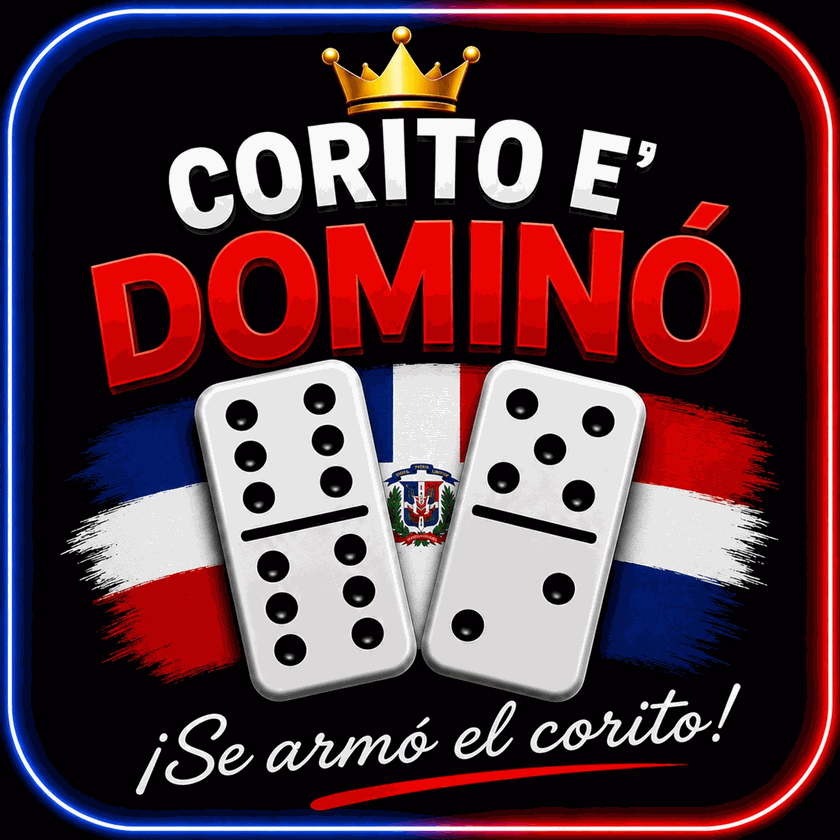 Logo oficial de Corito e’ Dominó